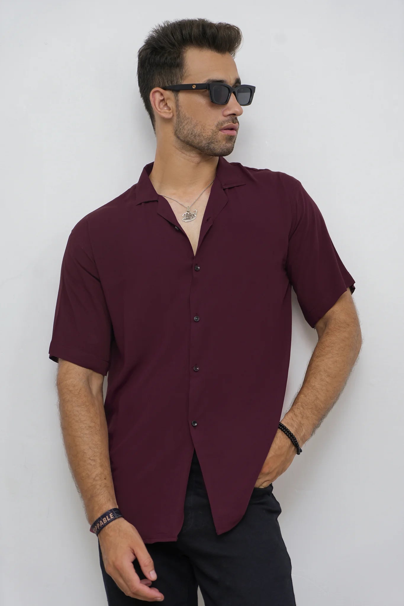 Basic Maroon Shirt