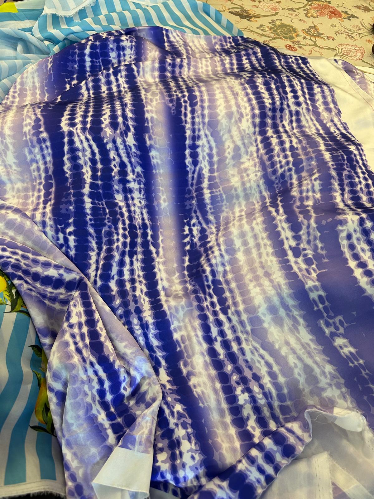 Shibori yardage