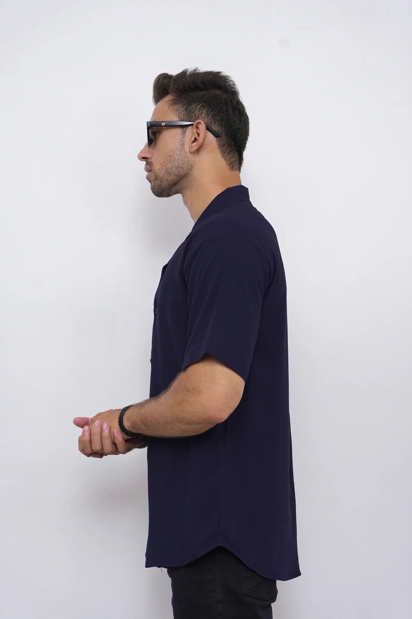 Basic Navy Blue Shirt