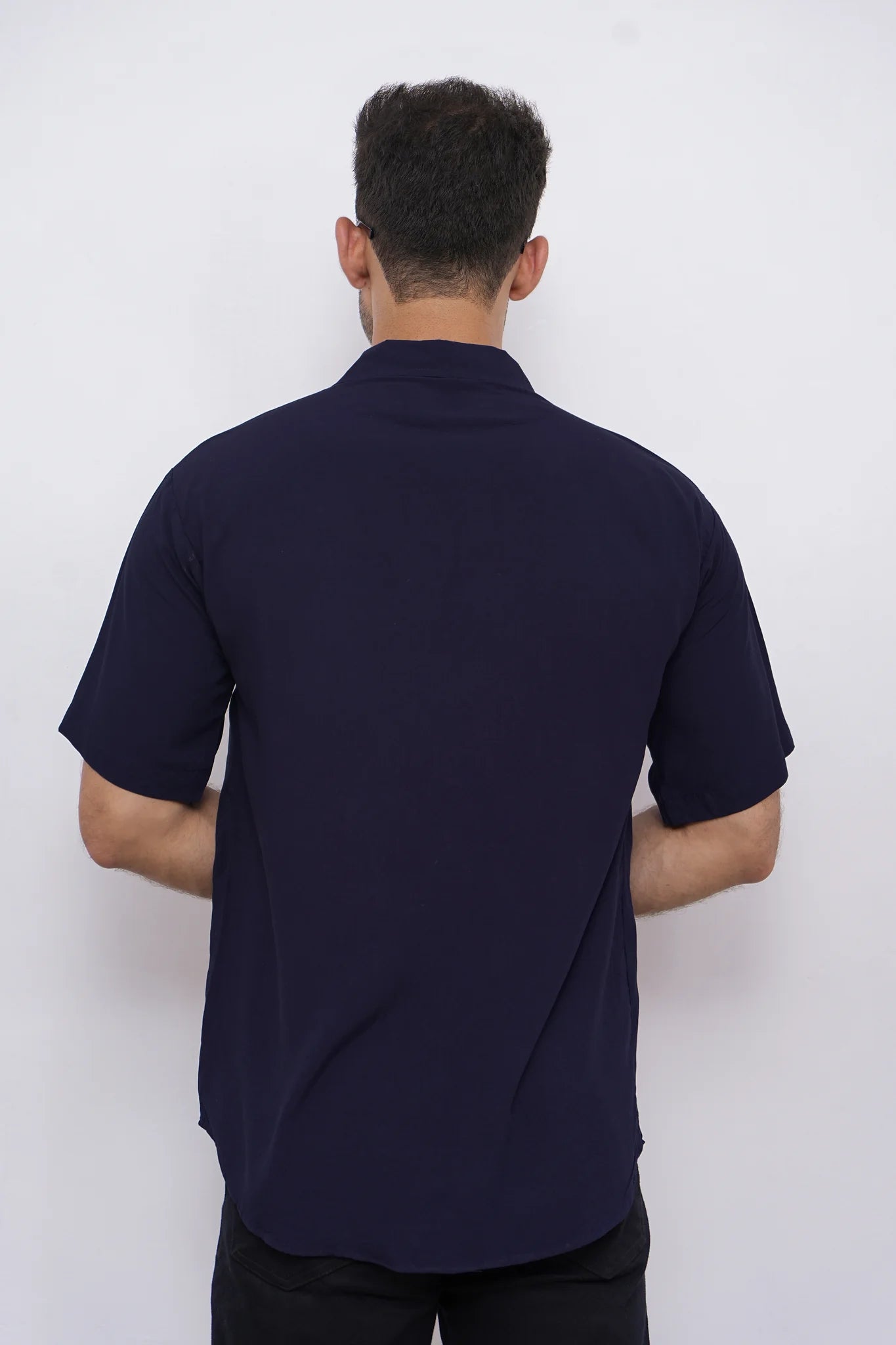 Basic Navy Blue Shirt